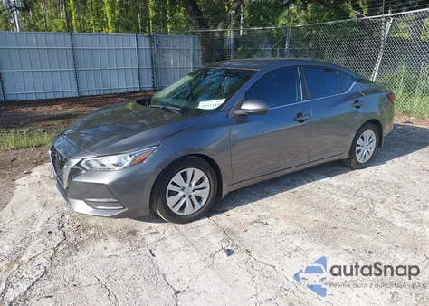 2022 Nissan Sentra S Xtronic Cvt z USA, uszkodzony, nr VIN 3N1AB8BV1NY204795